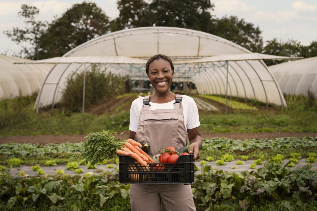 africaine pour agriculteur